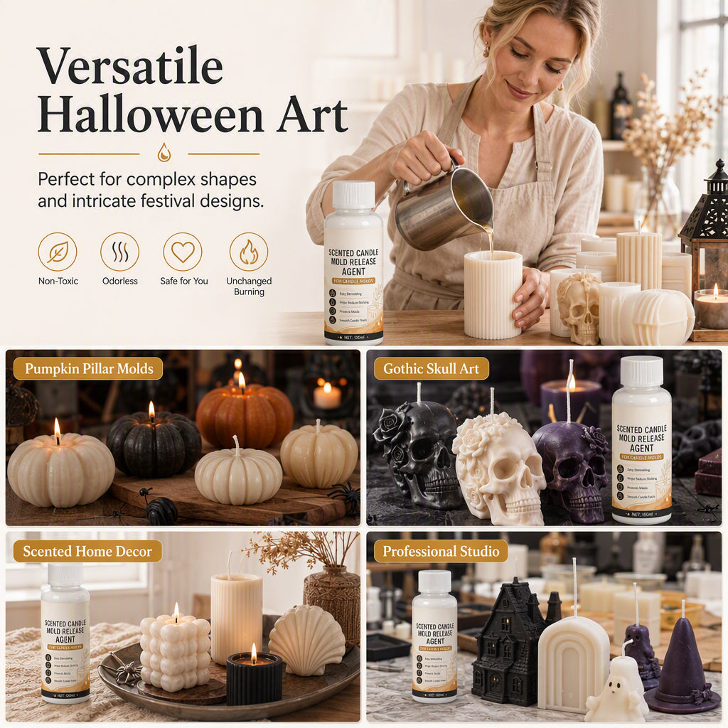 🎁🎃Halloween Sale🔥 Buy 2 Get 1 Free✨😍Scented Candle Mold Release Agent