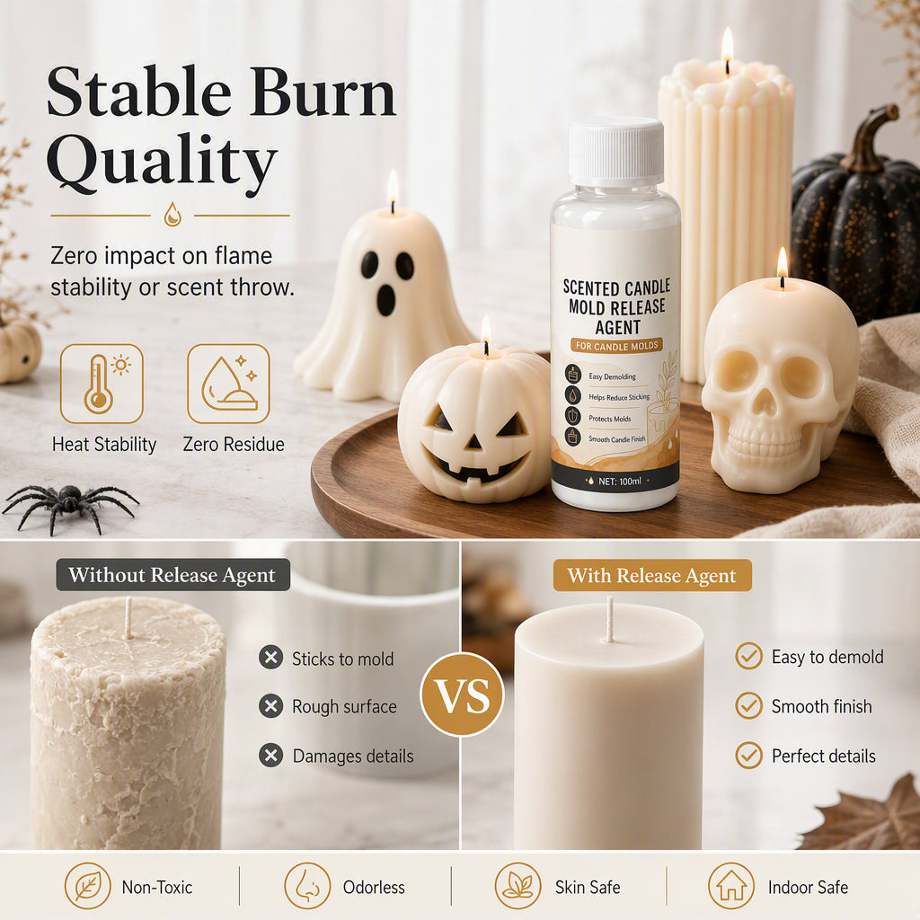 🎁🎃Halloween Sale🔥 Buy 2 Get 1 Free✨😍Scented Candle Mold Release Agent