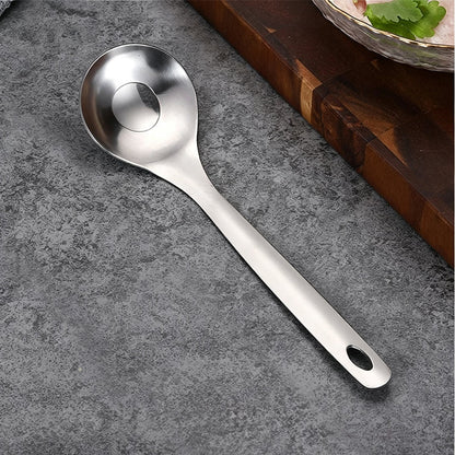 Mess-Free Stainless Steel Meatball Spoon