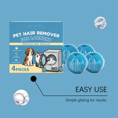 🐾 LIMITED‑TIME 56% OFF! 🧹 No-Snag Reusable Laundry Balls – Catch Pet Hair Instantly, Fabric-Friendly & Built to Last ♻️