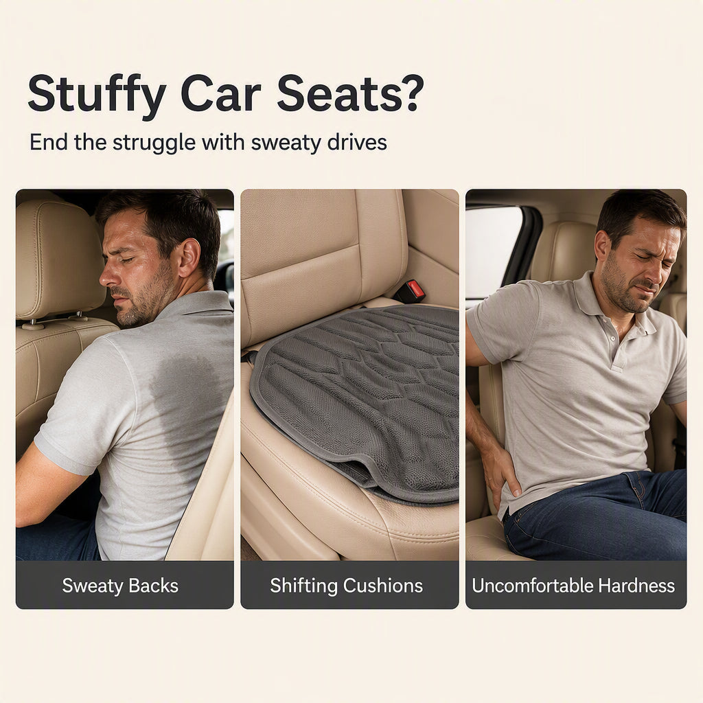 🏆🚗LAST DAY 50% OFF🌟🎁Cooling Car Seat Cushion
