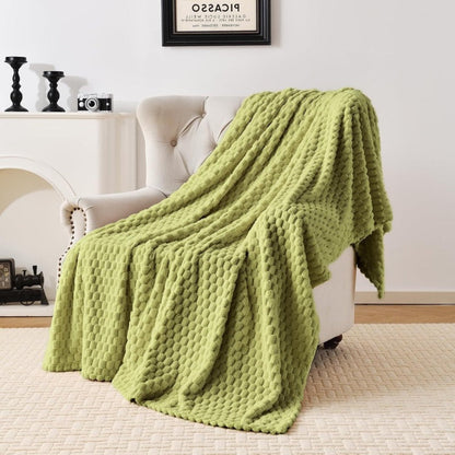 Soft Flannel Throw Blanket