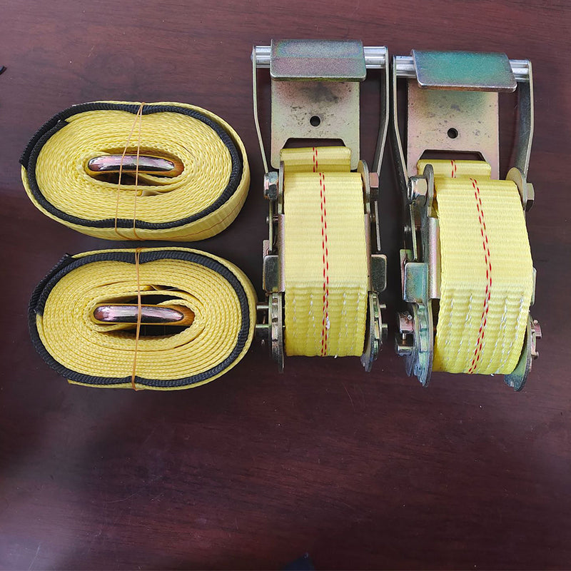 Heavy-Duty Car Tire Tie-Down Straps