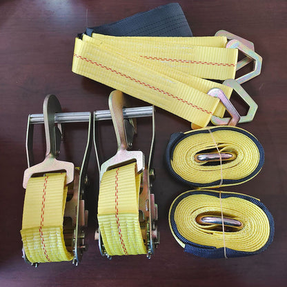 Heavy-Duty Car Tire Tie-Down Straps