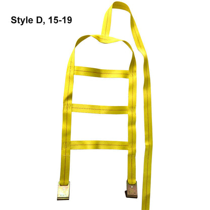 Heavy-Duty Car Tire Tie-Down Straps