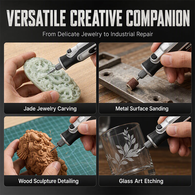 5-Speed Electric Grinder Kit for Carving Polishing