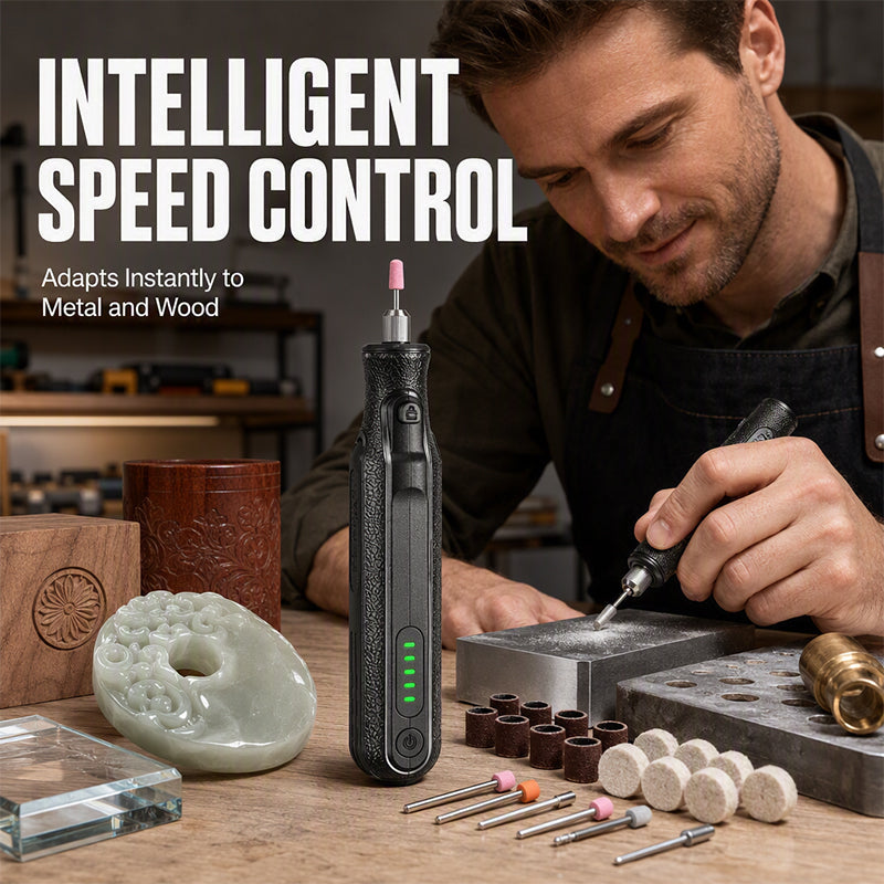 5-Speed Electric Grinder Kit for Carving Polishing