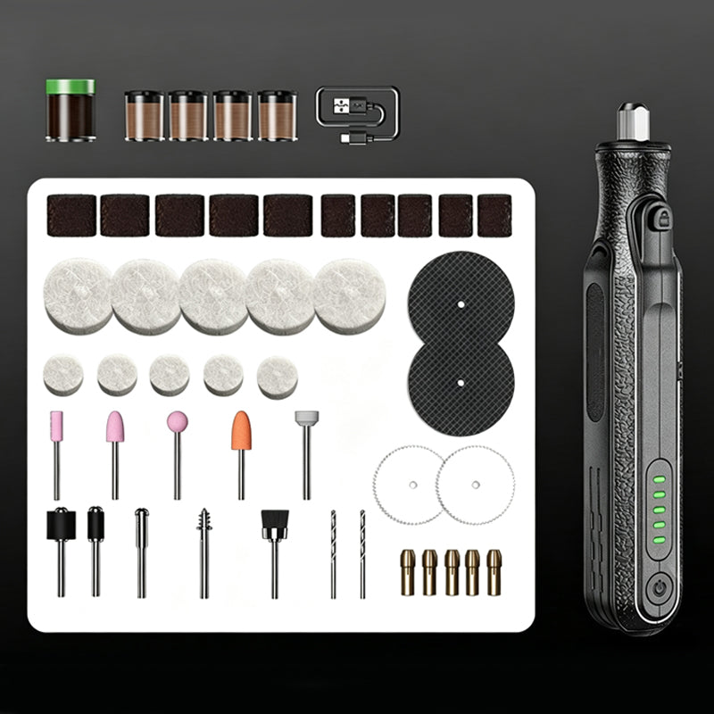 5-Speed Electric Grinder Kit for Carving Polishing