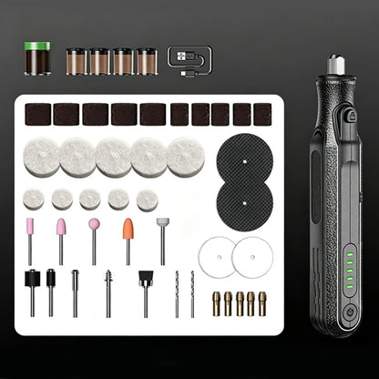 5-Speed Electric Grinder Kit for Carving Polishing