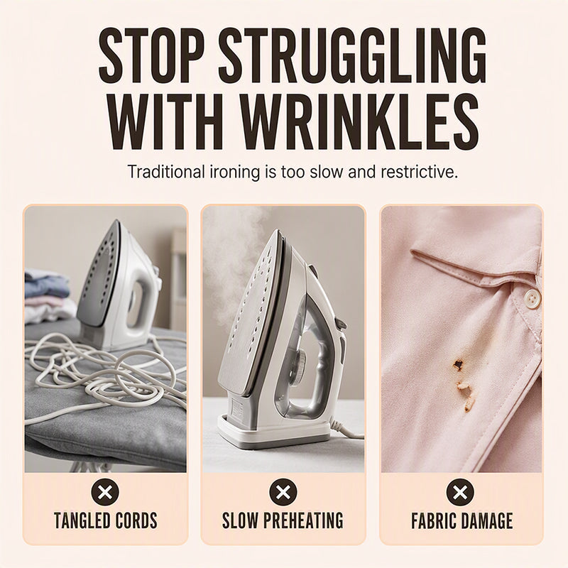 Portable Wireless Garment Steamer
