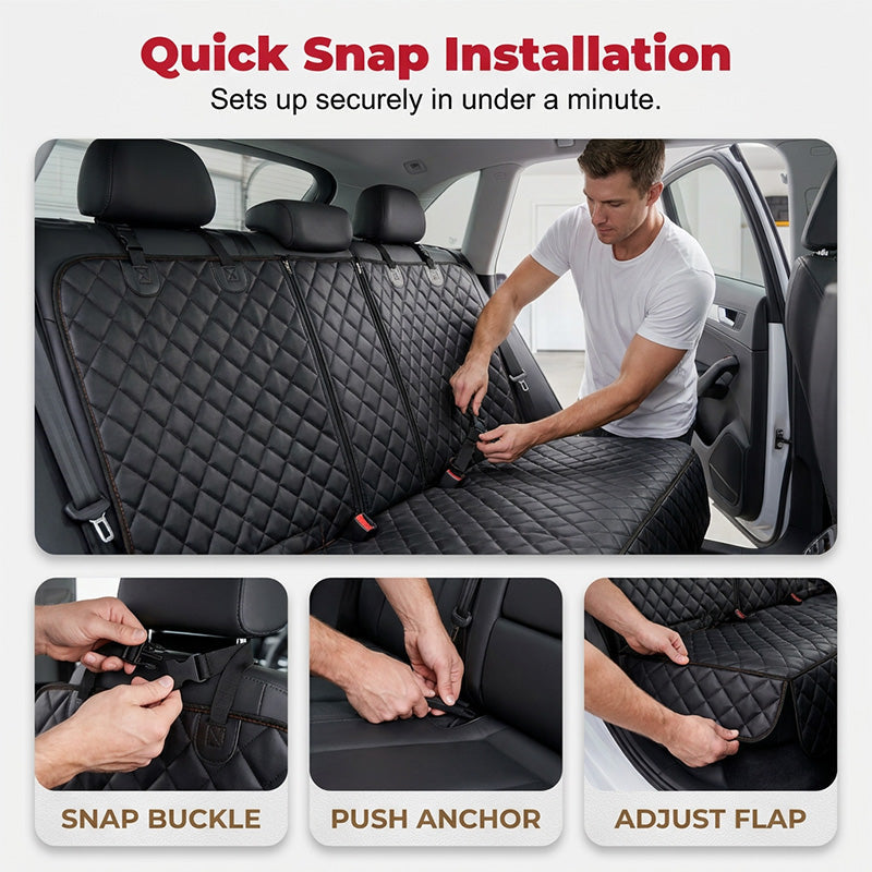 ⏳🔥LIMITED-TIME 50% OFF! ⏰10K+ SOLD! 🥳💞Dog Car Seat – From £21.99! Waterproof, seatbelt openings & foldable. Clean car, happy pet – grab yours! ✅