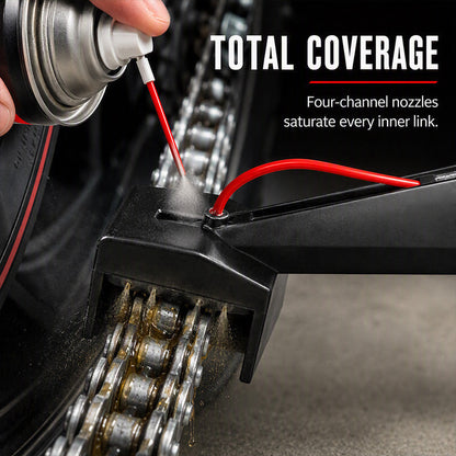🏍️🔥 50% OFF TODAY! Lubricate Your Motorcycle Chain Cleanly & Evenly — No More Messy Guesswork!