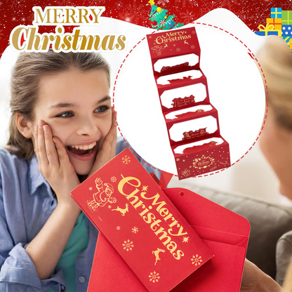 Christmas Cash Gift Envelope
