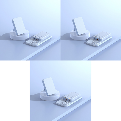 3-in-1 Magnetic Wireless Power Bank with Dual Cables
