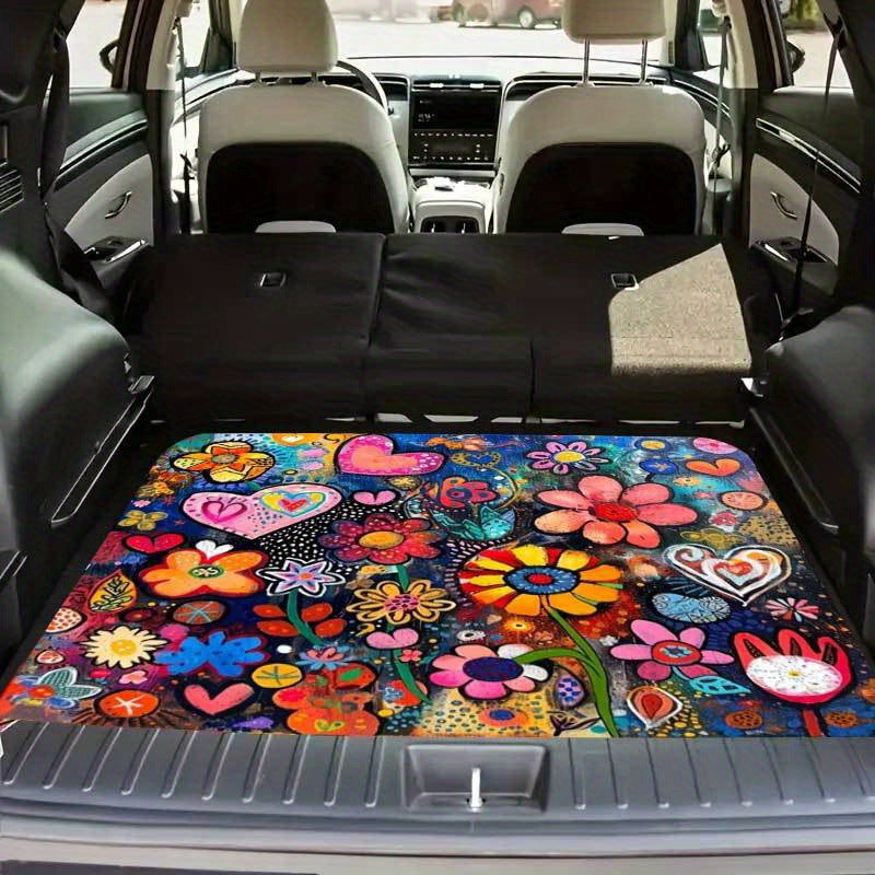 🚗Universal Car Trunk Mat with Non-Slip Backing