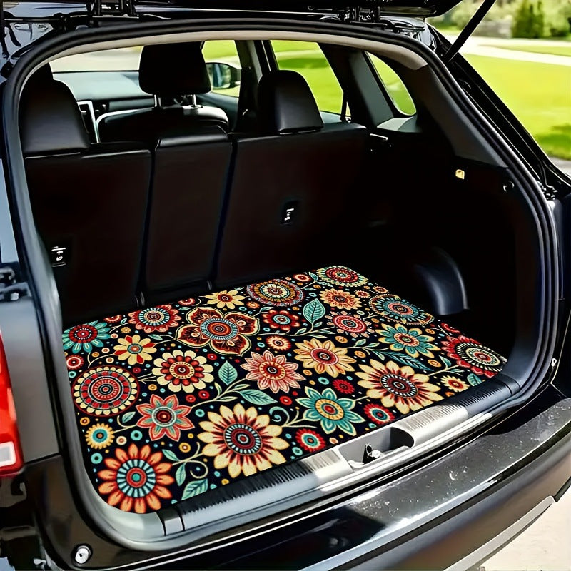 🚗Universal Car Trunk Mat with Non-Slip Backing