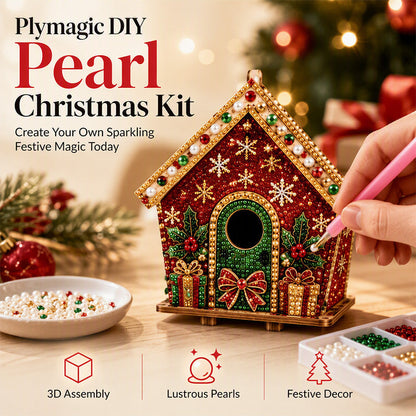 🎄Christmas Pre Sale￡13.99!!☃️3D DIY Pearl Art Christmas Painting Kit