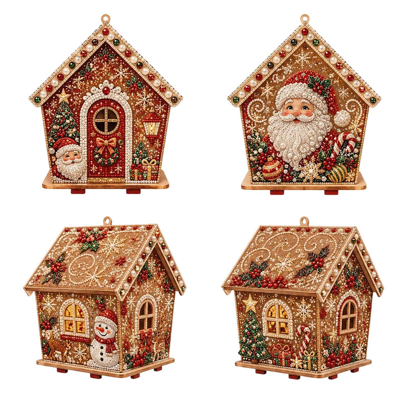 🎄Christmas Pre Sale￡13.99!!☃️3D DIY Pearl Art Christmas Painting Kit