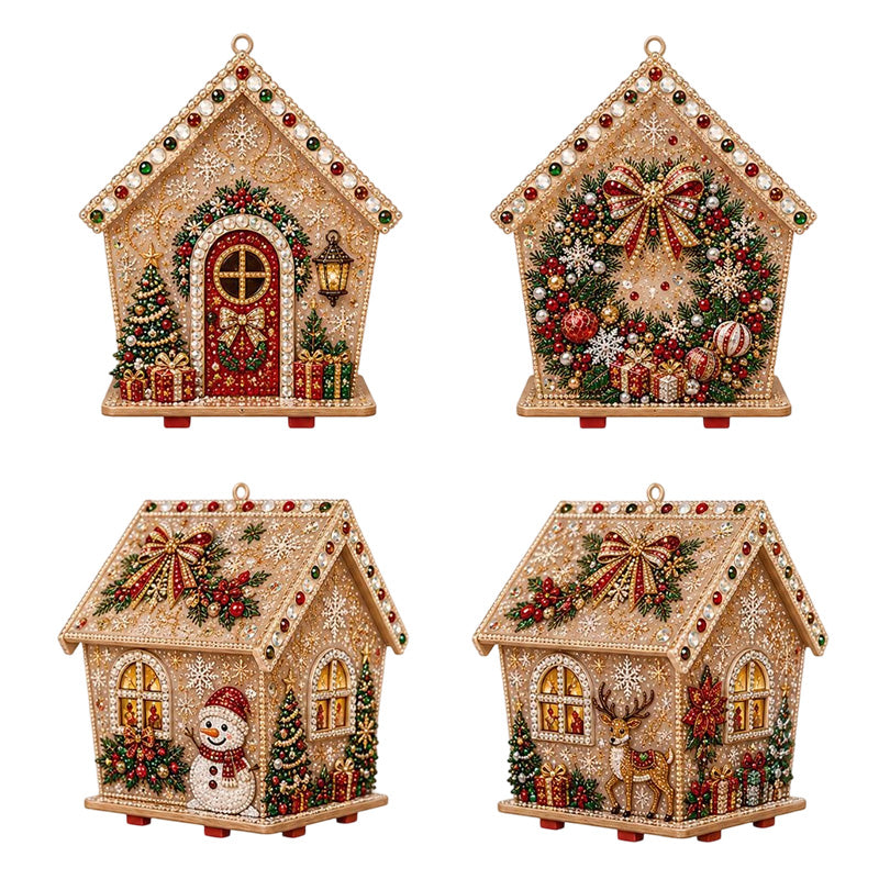 🎄Christmas Pre Sale￡13.99!!☃️3D DIY Pearl Art Christmas Painting Kit