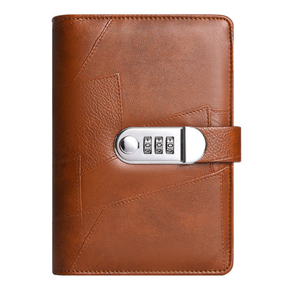 💰🔐 A6 Budget Binder with Combination Lock – Cash Envelope Organizer for Savings Challenges & Budget Planning