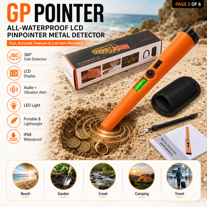 🥳HOT SALE🥳💞50K+ SOLD! Metal Detector – From £14.99! 360° scan, waterproof & vibration alerts. Find treasure – grab yours! ✅