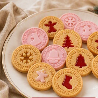 🔥Massive Discount 50% OFF✅Don’t Miss Out⚡Festive Christmas Cookie Cutter Set