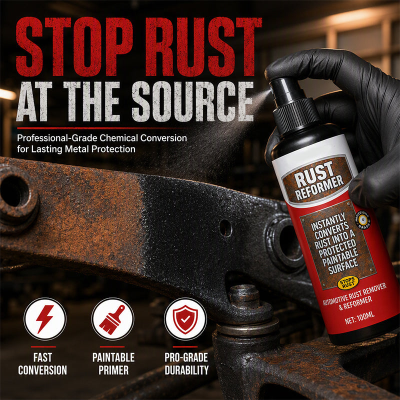 ⏳🔥LIMITED-TIME 50% OFF! ⏰⚡Buy 1 Get 1 Free⚡Heavy Duty Car Rust Reformer Spray
