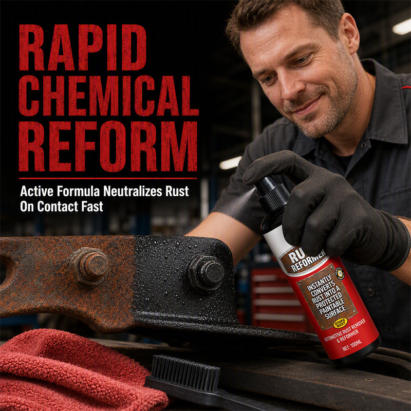 ⏳🔥LIMITED-TIME 50% OFF! ⏰⚡Buy 1 Get 1 Free⚡Heavy Duty Car Rust Reformer Spray