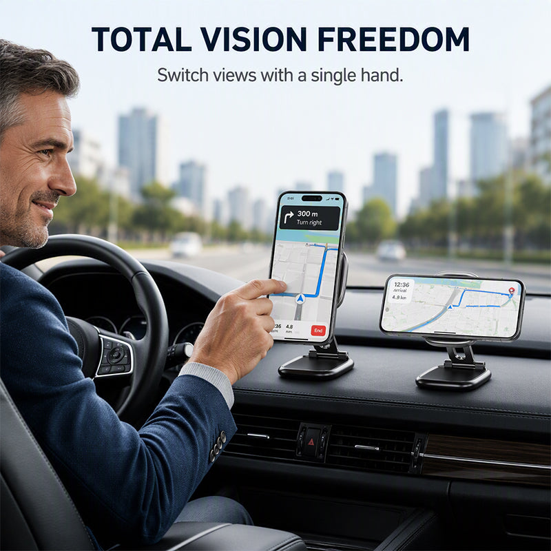 360° Rotatable Magnetic Car Phone Mount