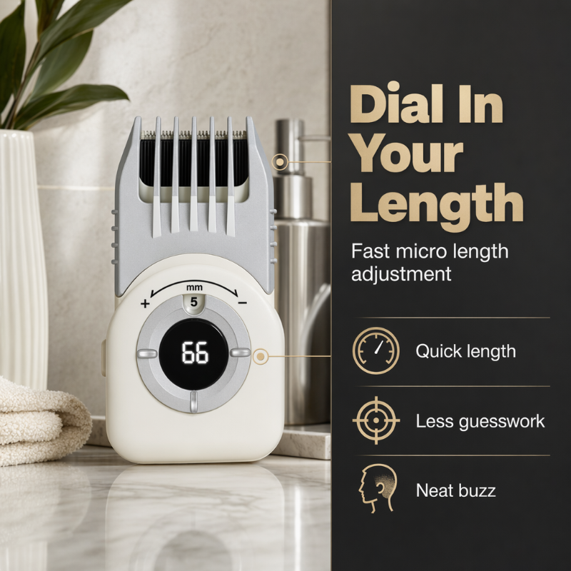 ✂️ Last Day Special Price £10.99!📱 Cordless Hair Clipper – 4-in-1, Waterproof, USB-C – for Hair & Beard! 🌟