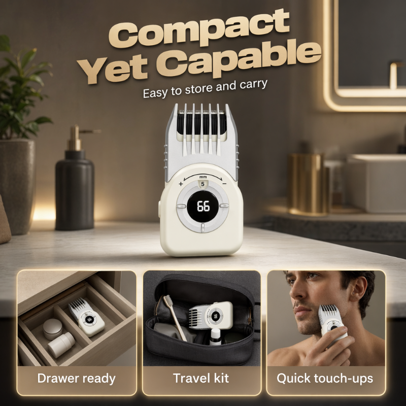 ✂️ Last Day Special Price £10.99!📱 Cordless Hair Clipper – 4-in-1, Waterproof, USB-C – for Hair & Beard! 🌟