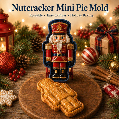 🎄🥧 Christmas Mini Pie Mold 🎅 Festive Press Maker for Santa, Gingerbread & Reindeer Pastries
