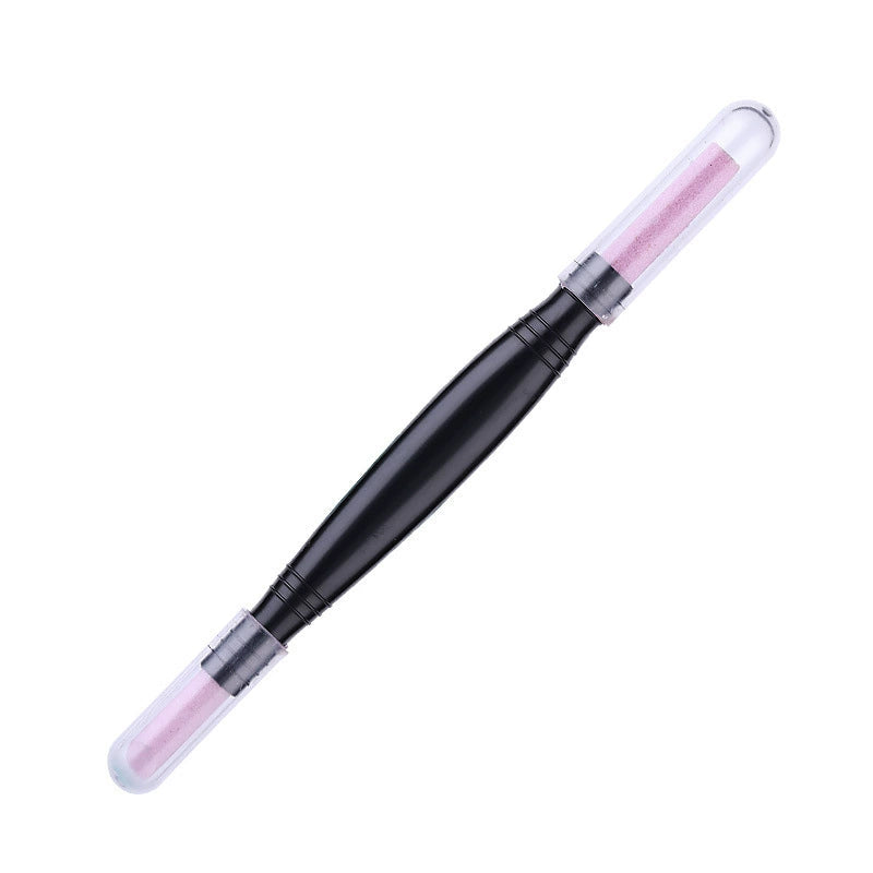 Double-Headed Nail Quartz Nail File Polishing Pen
