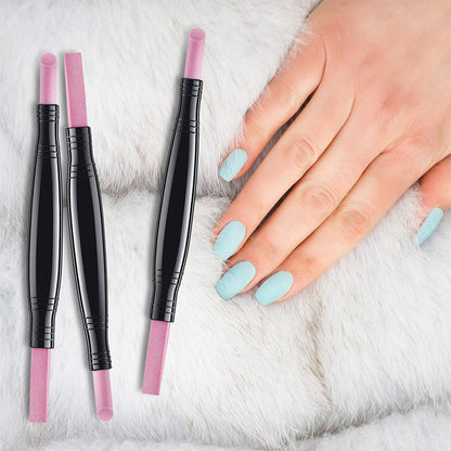 Double-Headed Nail Quartz Nail File Polishing Pen