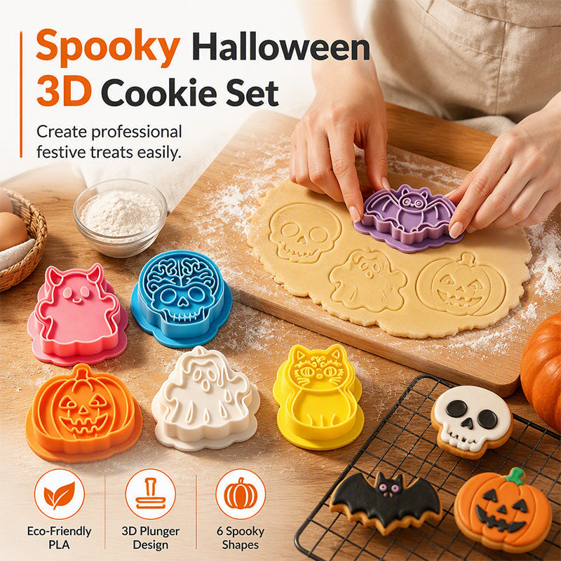 Halloween Mini Skull Cookie Cutter