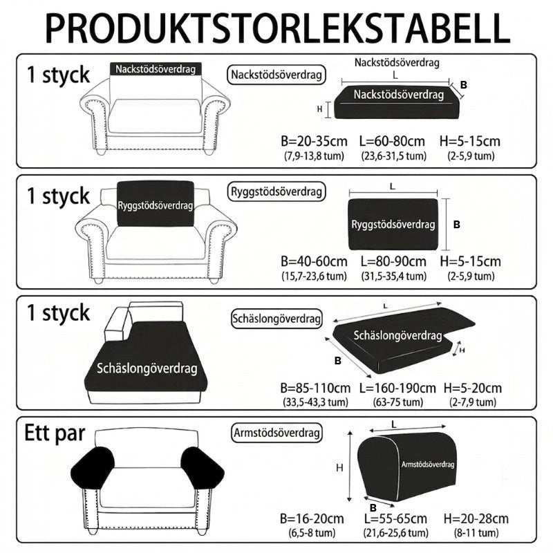 🛋️✨ Stretch Sofa Cushion Covers – Textured Elastic Slipcovers for an Instant Sofa Makeover