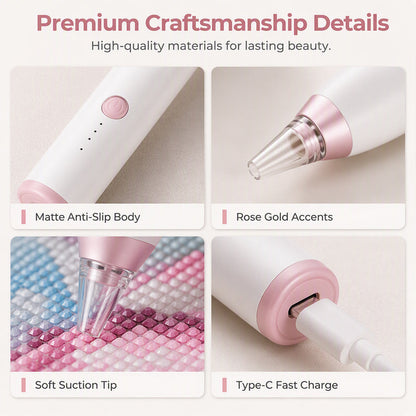 Electric Rhinestone Picker Pen for DIY Gem Art