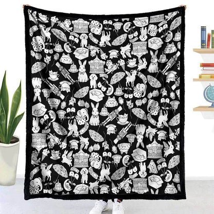 ⏰Family DIY Coloring Blanket for All Ages