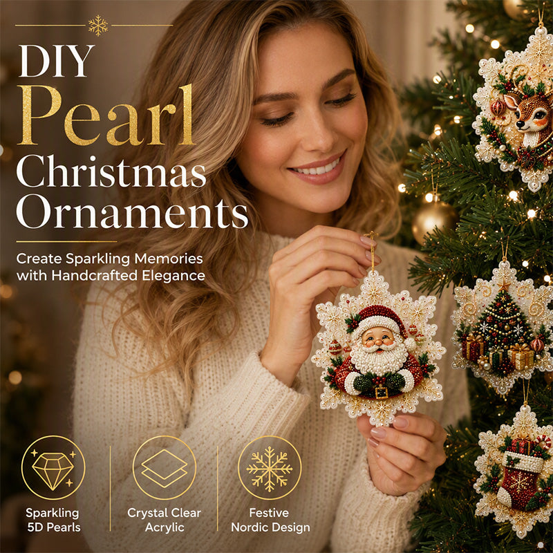 ⏳Limited-time 50% off⏰Christmas DIY Painting Hanging Ornaments Set🥳🎄