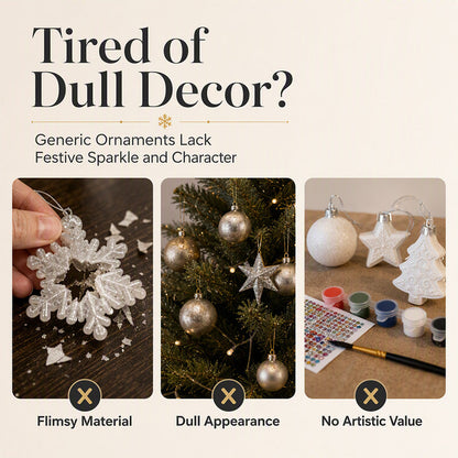 ⏳Limited-time 50% off⏰Christmas DIY Painting Hanging Ornaments Set🥳🎄