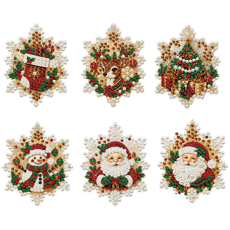 ⏳Limited-time 50% off⏰Christmas DIY Painting Hanging Ornaments Set🥳🎄