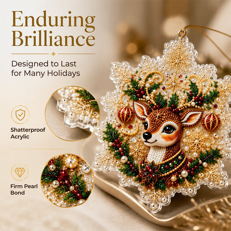 ⏳Limited-time 50% off⏰Christmas DIY Painting Hanging Ornaments Set🥳🎄