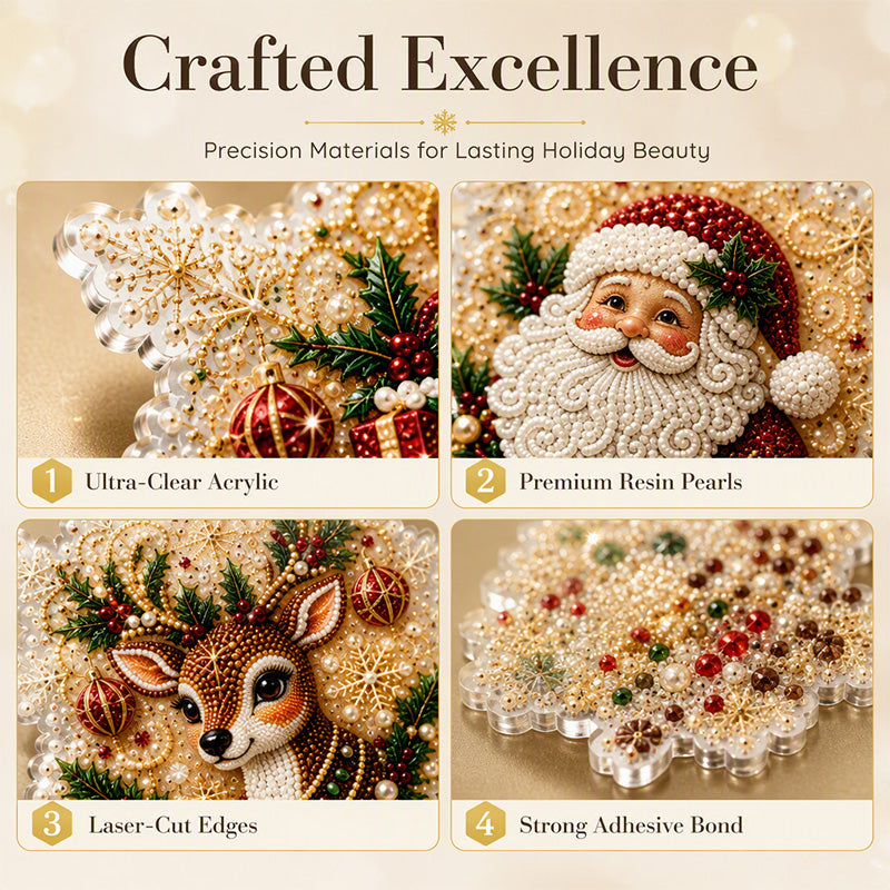 ⏳Limited-time 50% off⏰Christmas DIY Painting Hanging Ornaments Set🥳🎄