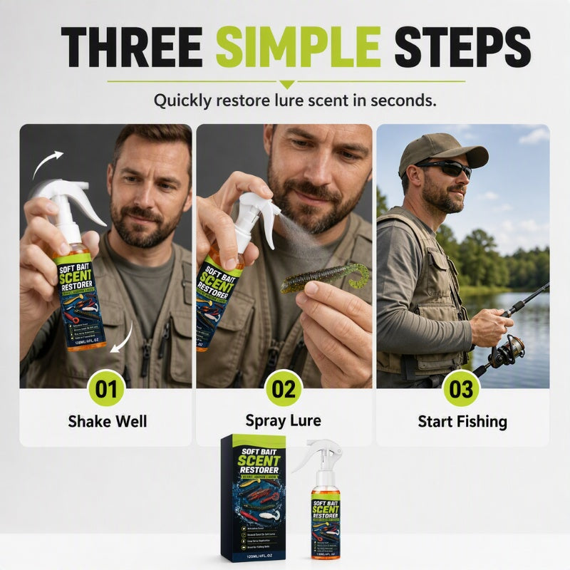 🔥Soft Bait Scent Restorer Spray