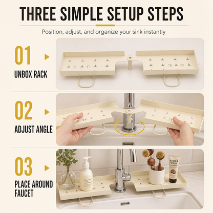Freestanding Countertop Corner Storage Rack