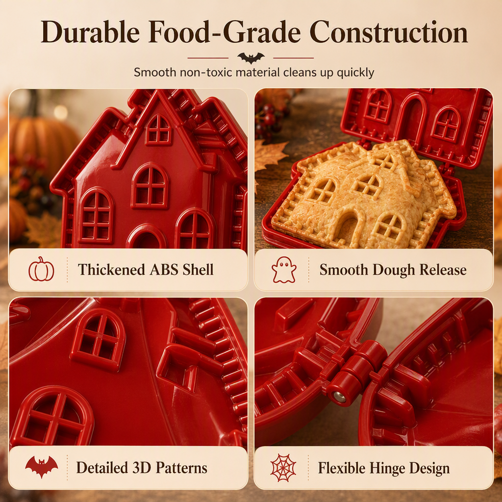 🎃 Halloween Pocket Pie Molds – Create Fun Spooky Treats in Minutes