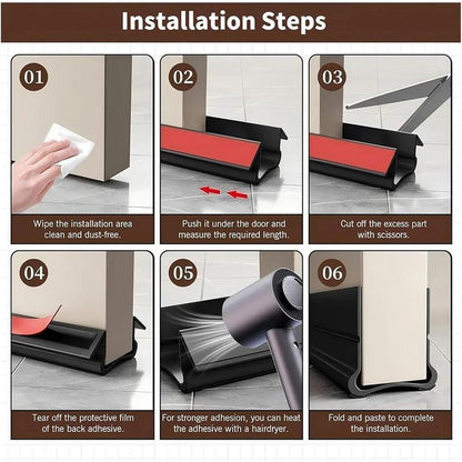 🚪❄️ Under-Door Draft Stopper – Block Cold Air, Dust & Door Gaps