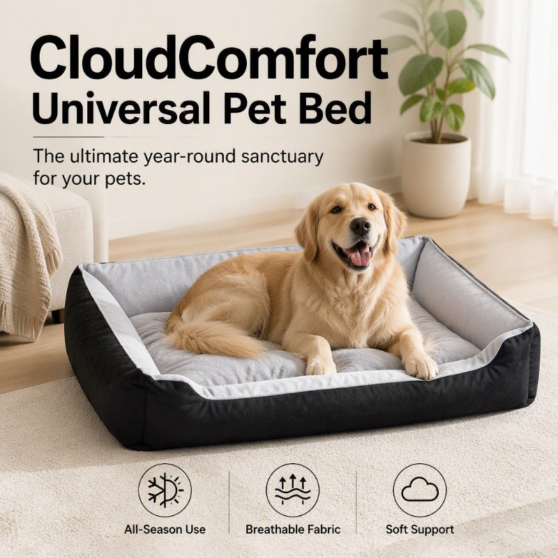 Soft Cozy Pet Bed for All Seasons