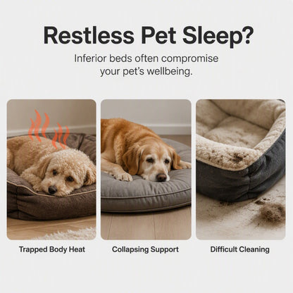 Soft Cozy Pet Bed for All Seasons