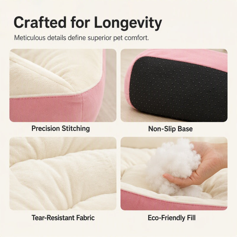 Soft Cozy Pet Bed for All Seasons